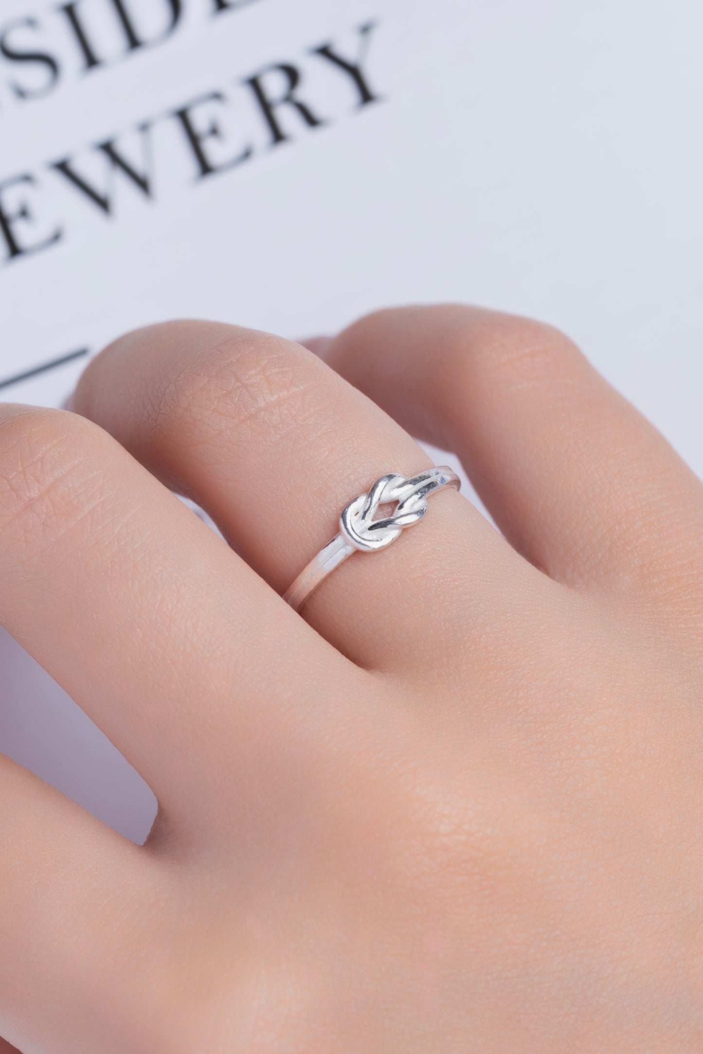 Sterling Silver 925 Infinite Bond Ring