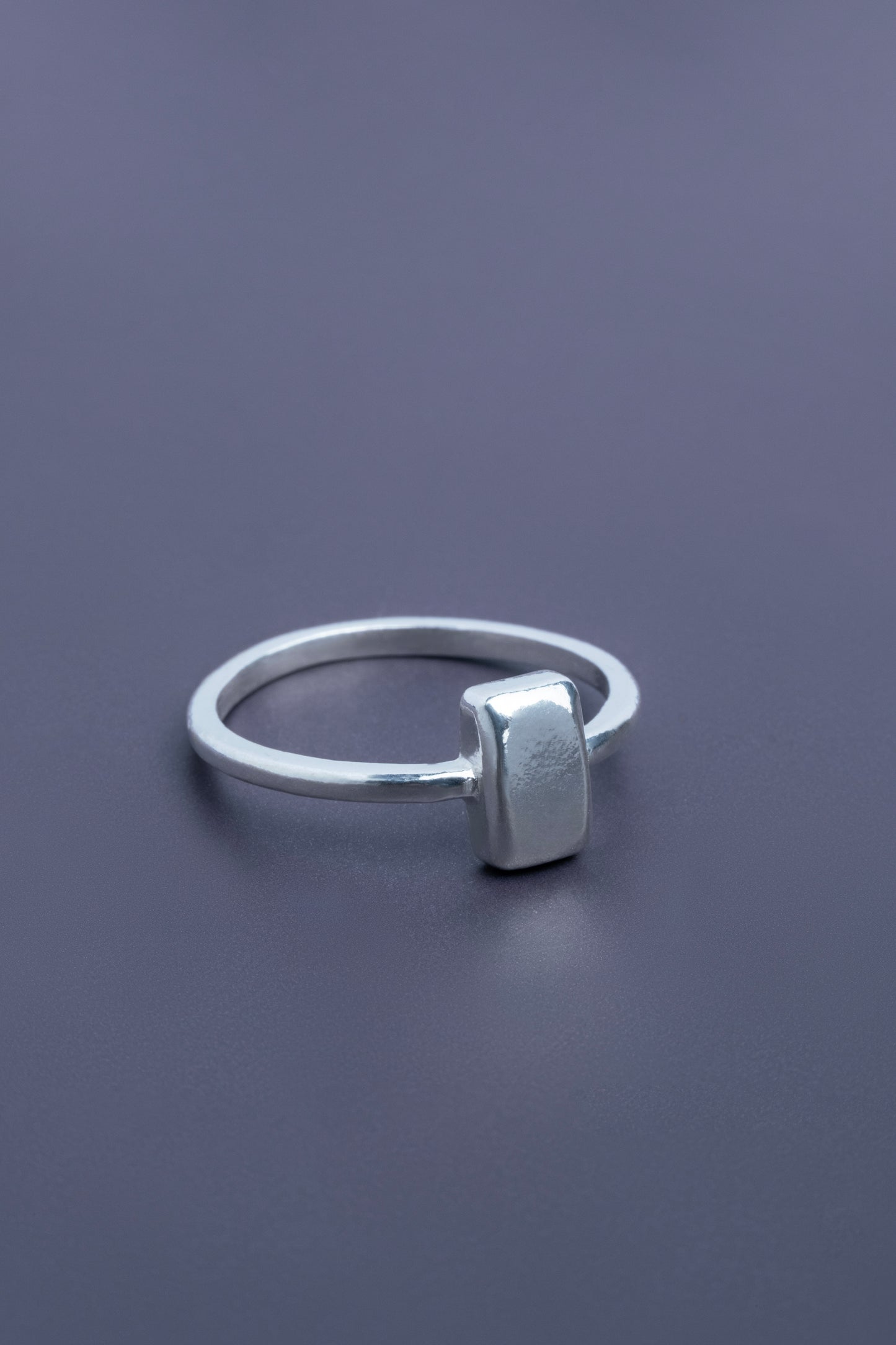 Sterling Silver 925 Linear Elegance Ring