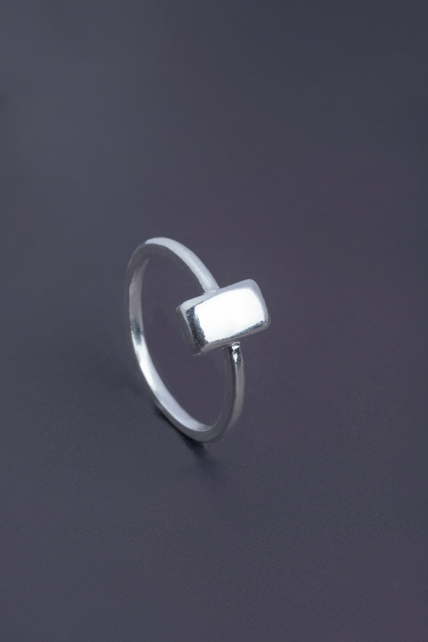 Sterling Silver 925 Linear Elegance Ring